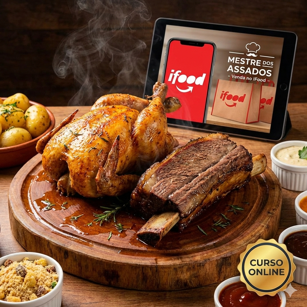 Curso completo de Frango Assado + ifood iniciante