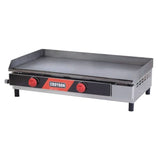 Chapa a Gás 80 x 40 para Lanche e Carnes Espessura 9.5mm FG08