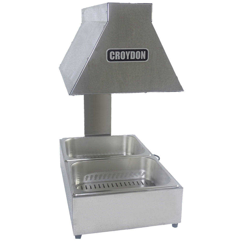 Conservador de Frituras Elétrico Profissional 2 Cubas para 4kg CFD2
