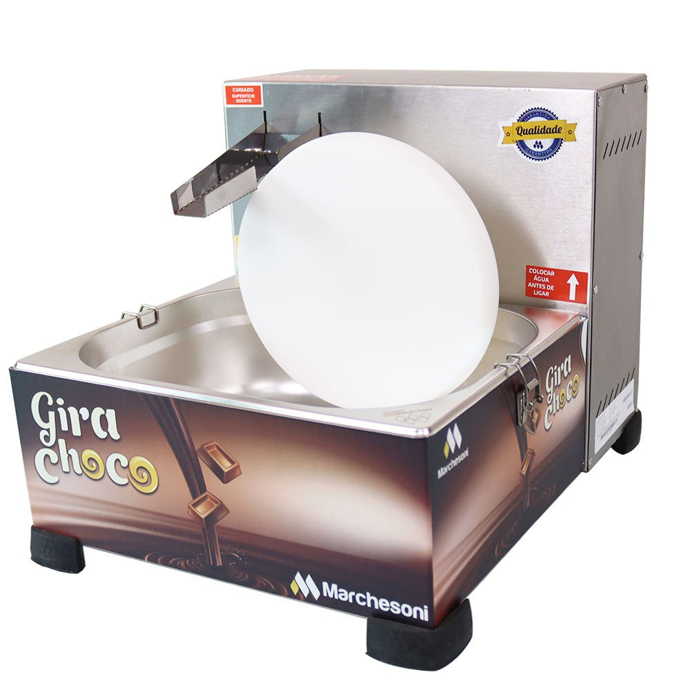 Gira Choco 1kg a 5kg Chocolate Marchesoni Inox