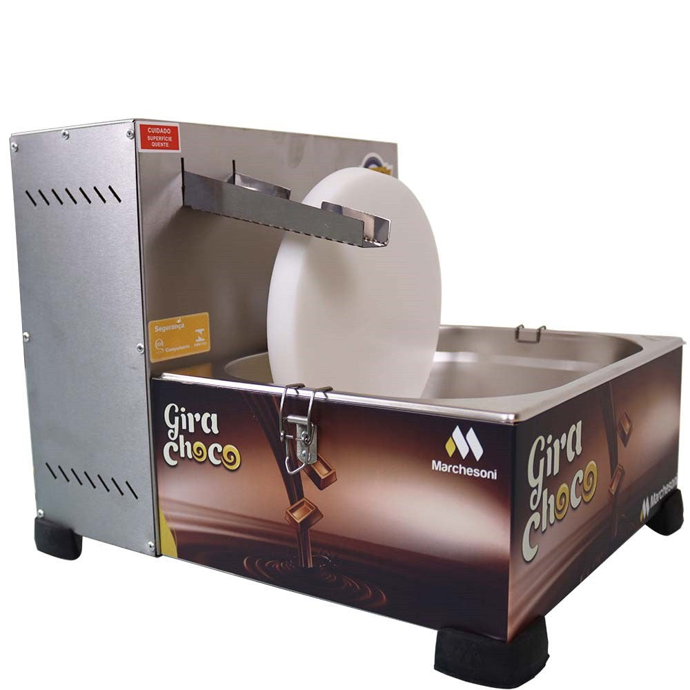 Gira Choco 1kg a 5kg Chocolate Marchesoni Inox