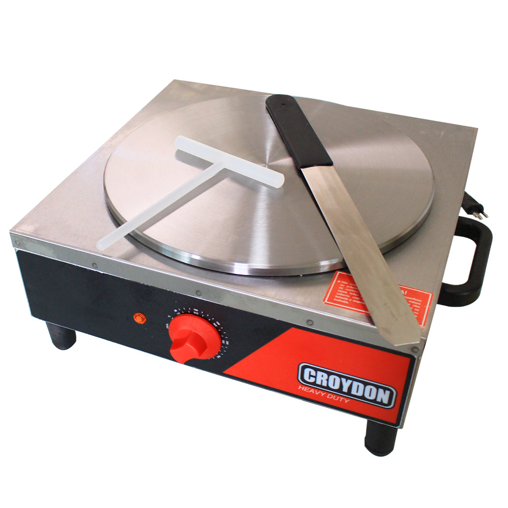 Maquina de Crepe Francês Elétrica Profissional Croydon MPES