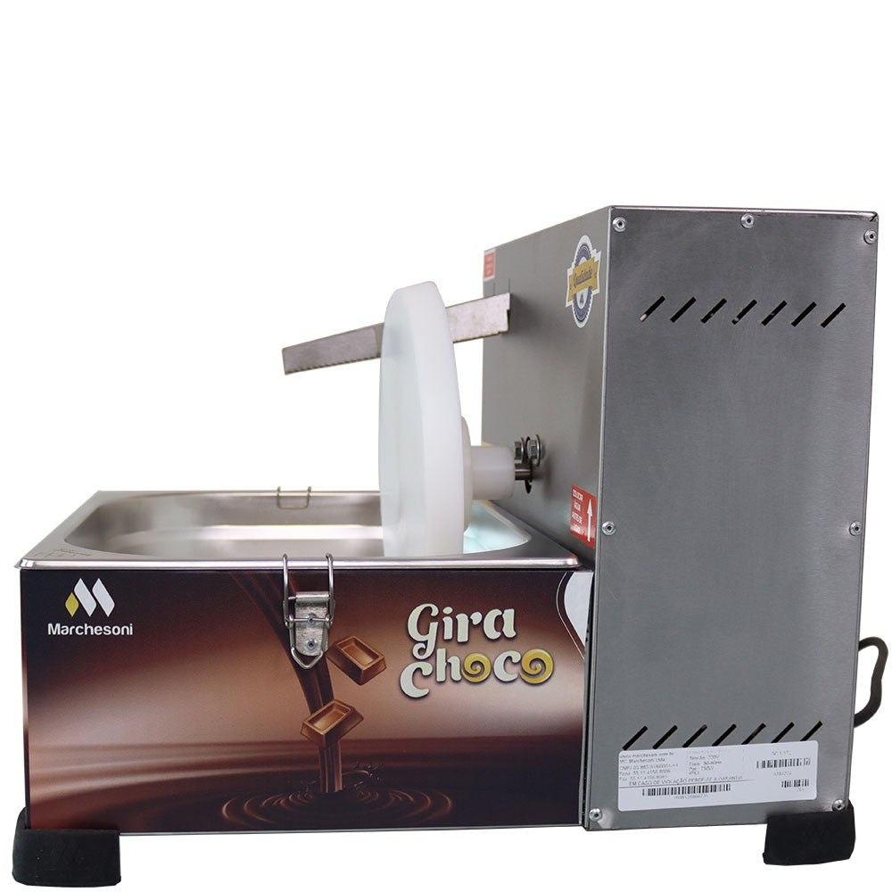Gira Choco 1kg a 5kg Chocolate Marchesoni Inox