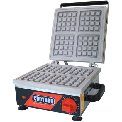 Maquina de Waffle Quadrada Profissional Croydon