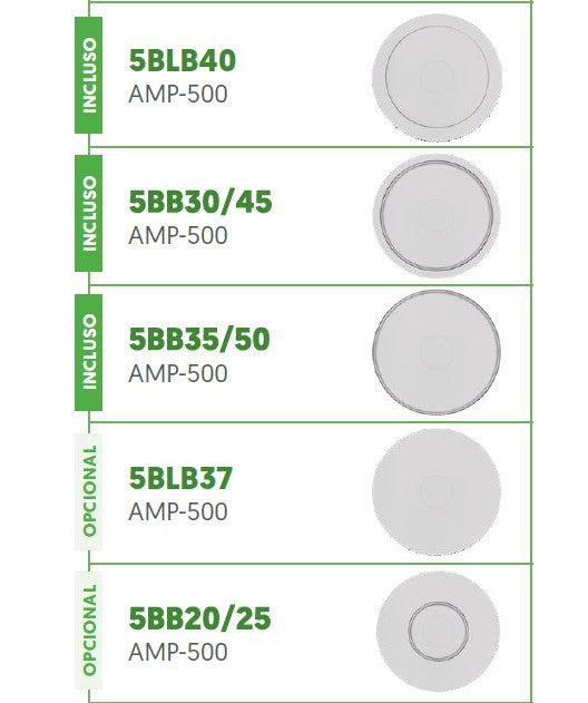 Molde Disco Para Pizza Borda Falsa da Maquina AMP-500 Skymsen