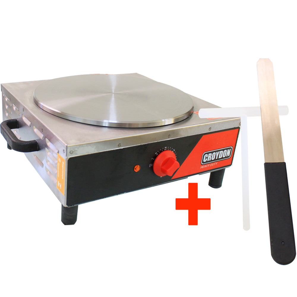 Maquina de Crepe Francês Elétrica Profissional Croydon MPES
