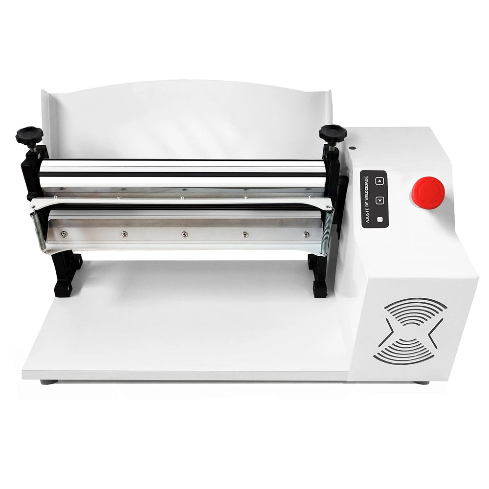 Cilindro Elétrico Com Ajuste Velocidade 40cm Massa Bivolt Pão Pizza Pastel