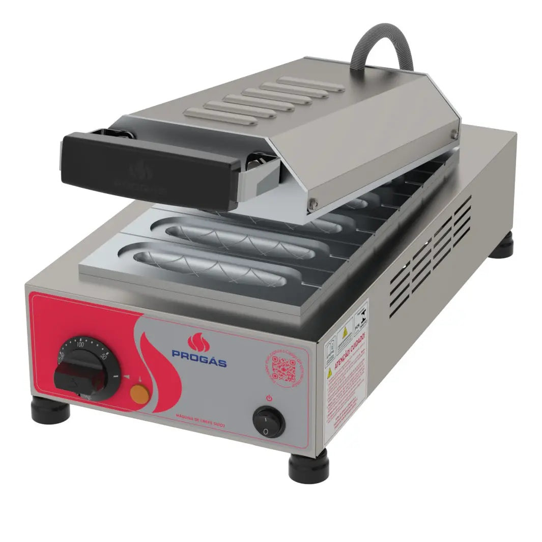 Maquina de Crepe 6 Profissional Crepeira Elétrica