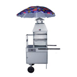 Carrinho de Espetinho e Churrasco Simples 44 cm Galvanizado