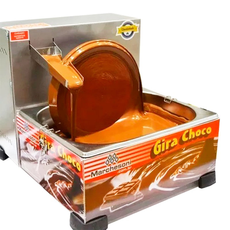 Gira Choco 1kg a 5kg Chocolate Marchesoni Inox