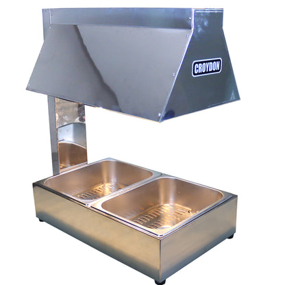 Conservador de Frituras Elétrico Profissional 2 Cubas para 4kg CFD2