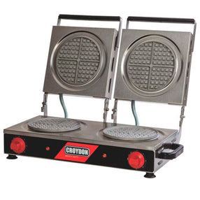 Maquina de Waffle Redondo Dupla Profissional