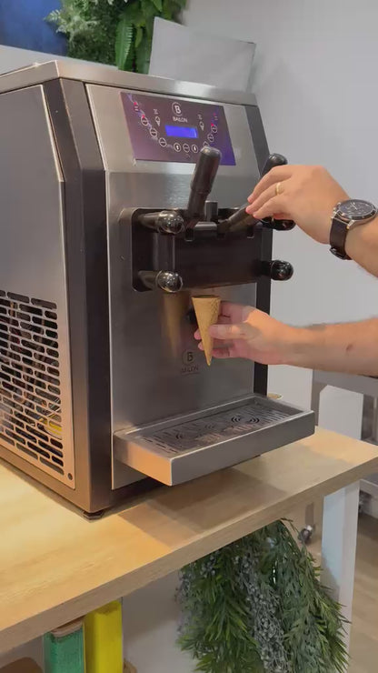 Máquina de Sorvete Expresso 3 Bicos Nacional