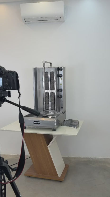 Churrasco Grego com Motor Elétrico Profissional 20kg de Carne