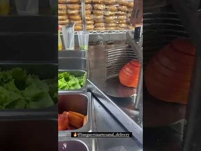 Cortador de Tomate Fatiador Profissional Manual Brasileiro