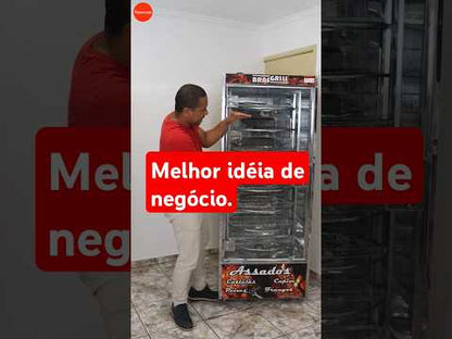 Maquina de Assar Frango e Carne Brasgrill 64 Frangos