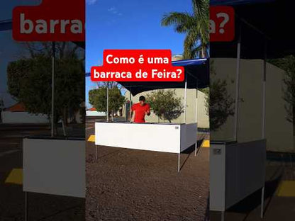 Barraca 2,0x1,5m Buffet, Feiras, Eventos, Pastel e Hot Dog