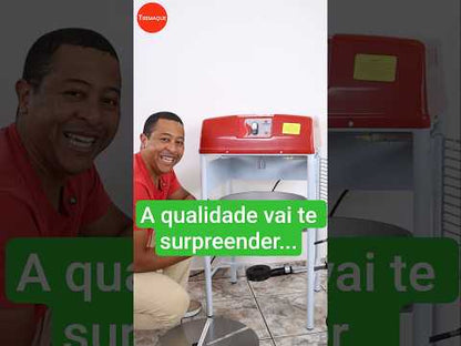Maquina de Fazer Massa de Salgados 22 Litros Misturador Profissional