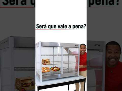 Estufa Delivery Caixa até 47cm Entrega Quente 90°c Profissional